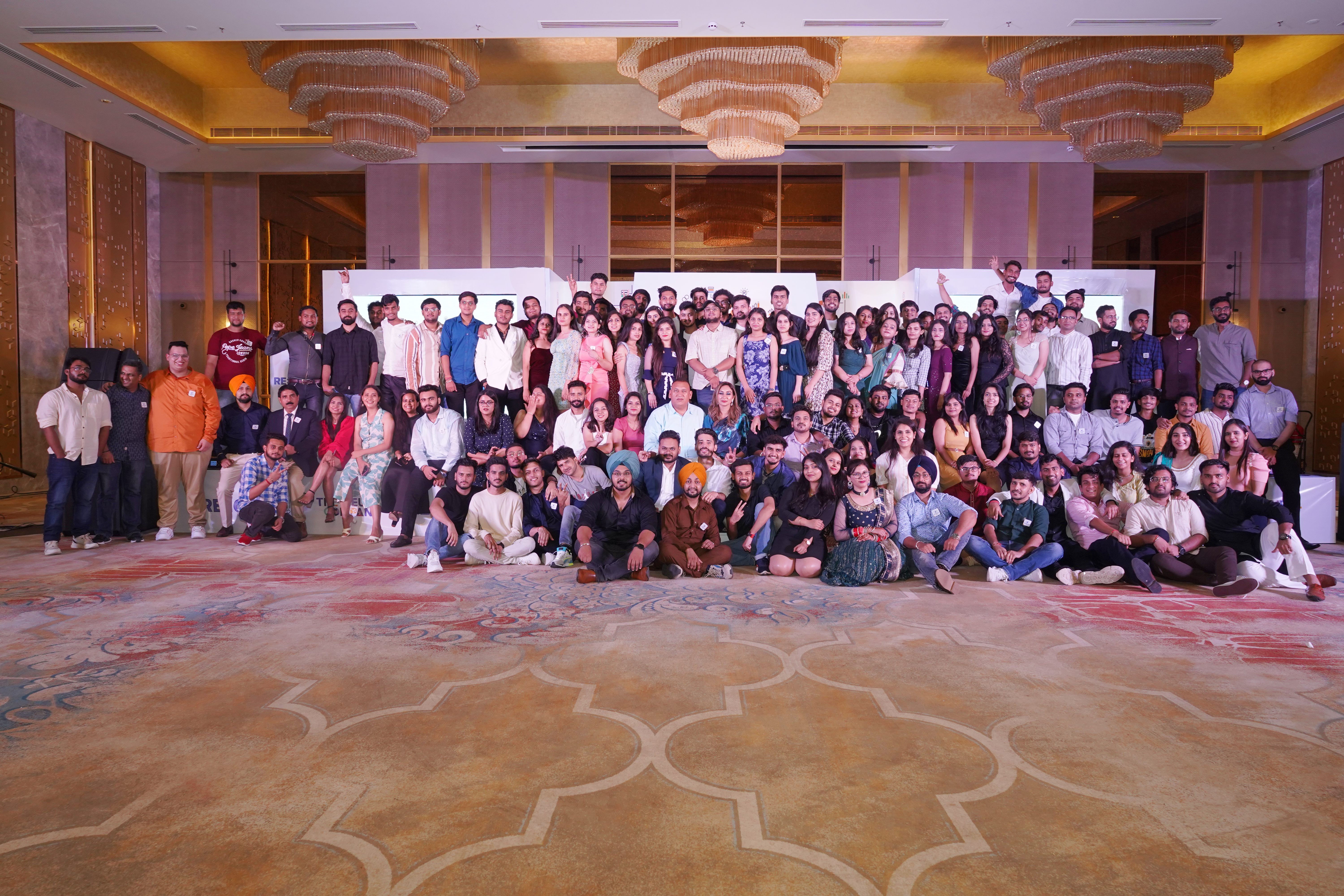 Chandigarh.AI community team in the workspace